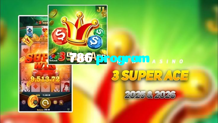 786 program casino presented on mobile device in Pakistan with slots and live games